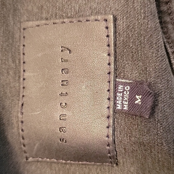 Sanctuary Faded Black Denim Jacket Size M. EUC! - Picture 6 of 7